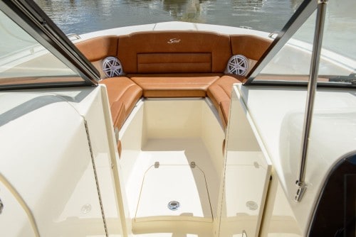 255D bow seating without filler cushion