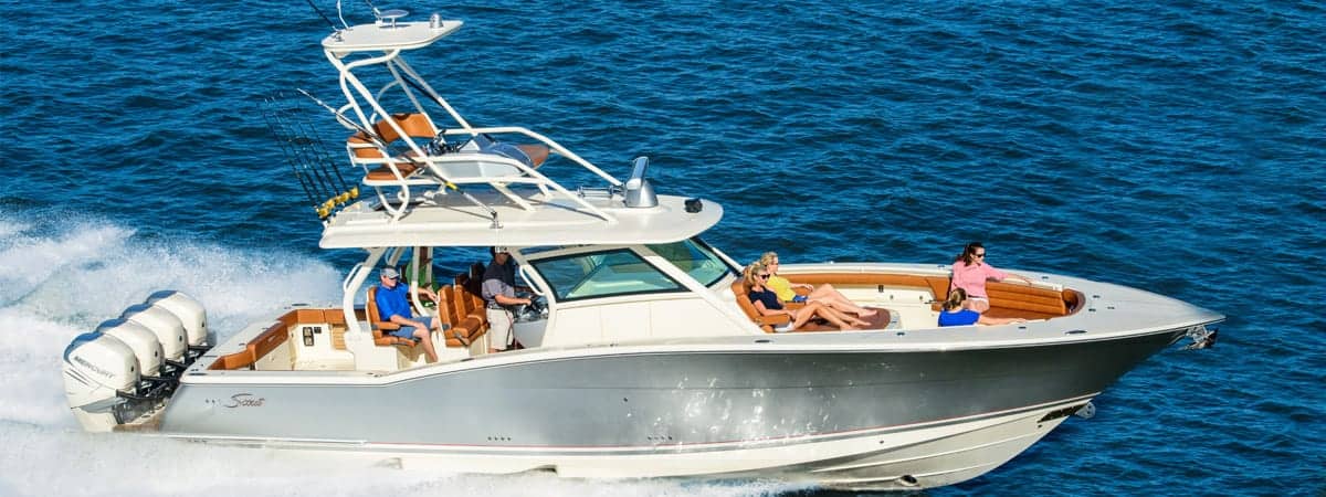 Luxury 40 Foot Fishing Boat – Scout 420 LXF
